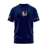 Aero Armour 17TH DOGRA Regiment T-Shirt (XL, Navy Blue)