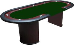 YAJVANE Poker Table for Gaming (Green)