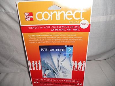 Interactions Level 2 Reading Student Registration Code for Connect ESL (Stand Alone)