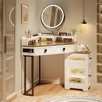 Dystler Corner Vanity with Mirror a