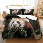 Bamboo Lesser Panda Duvet Cover Set