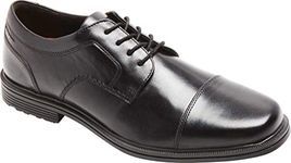 Rockport Taylor Waterproof Cap Toe Black 8 XW (4E)