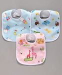 NEPEE Waterproof and Quick Dry Baby Bibs Pack of 3