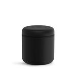 Fellow Atmos Vacuum Coffee Canister & Food Storage Container - Airtight Food Storage Containers - Coffee Containers - 11.1 oz - Matte Black