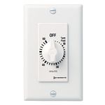 Intermatic SW60MWK 60-Minute Spring Wound Timer, White - Energy-Saving Control for Lights and Appliances - Easy Installation and Operation