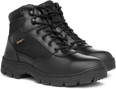 Skechers Men’s Wascana Benen Boots – Black Leather/Textile, Size 9.5 UK
