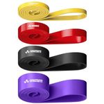 Whatafit Pull Up Assist Bands Resistance Stretch Band for Men and Women, Assistance Band for Exercise, Chin Ups, Powerlifting, Training, Gyms, Mobility Home Fitness