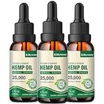 (3-Pack) High Potency Hemp Oil - 25