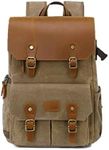 Retro Khaki Waterproof Travel Outdo