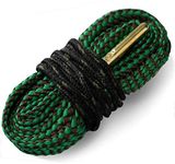 AIMEE-JL New Bore Cleaner .22 Cal .223 Cal & 5.56mm Gun Barrel Cleaning Rope Rifle/Pistol/Shotgun Brass Brush Cleaning Cord