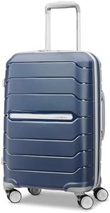 Samsonite Freeform Hardside Expandable with Double Spinner Wheels, Carry-On 21-Inch, Navy