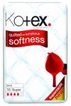 Kotex Maxi Super Towels 16 Pads in a Pack (Pack of 12)