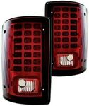 Parts N Go 1995-2012 Econoline E Series Tail Lights LED 00-05 Excursion Pair - FO2801114, FO2800114, FO2801190, FO2800190