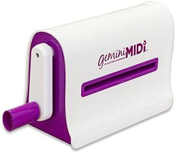 Gemini Manual Die Cutting & Embossing Machine for Scrapbooking, Card Making and Crafting - 6" x 9" Opening Plate Size