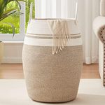 OIAHOMY Laundry Hamper Woven Cotton