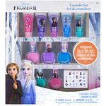 Disney Frozen 2 Makeup Set for Kids | Girls Makeup Kit Includes Lip Gloss, Nail Polish & More | Birthday Gifts for Ages 3 & above by Townley Girl