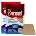 Kerasal Nail Renewal Nighttime Nail Patches, Restores Appearance of Discolored or Damaged Nails, 14 Count (2-Pack)