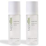 Moso Natural Scent-Free Bathroom Spray (2 Pack) A Discreet Odor Eliminator and Toilet Spray. Unscented. (3.4 oz Per Bottle)