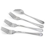 Honbay 4-Piece 18.5cm/7.28inch Stainless Steel Dinner Forks Salad Forks Dessert Forks for Home, Restaurant, Office, School and More