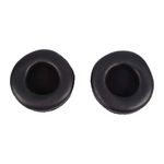 A Pair of Soft Replacement Ear Pads Cushion PU Leather Soft Foam For Headset Headphone for SJ3, SJ33, SJ5, SJ55, ES7, ESW9, ESW10, JVC S500 and headphone diameter between 72-75mm Black