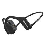 XIMAND Bone Conduction Headphones, Bluetooth 5.3 Open Ear Wireless Earbuds with Mic, IPX5 Waterproof Open Earphones for Running Cycling Workout, 6H Playtime - Black