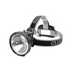 Clulite Super Spot Lite Rechargeable Head Torch, Black, One Size hl13