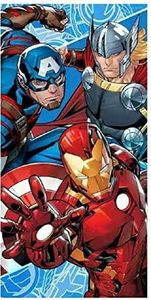 Thor Drap Serviette de Plage Bain Avengers Endgame Marvel Hulk Captain America