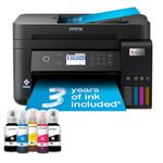 Epson EcoTank ET-3850 A4 Multifunction Wi-Fi Ink Tank Printer, With Up To 3 Years Of Ink Included