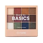 MARS 12 Shades Back to Basics Eyeshadow Palette with Free Applicator | Matte | Shimmer | Beginner Friendly & Long Lasting Eye Shadow Palette (14.4 gm) (Shade-01)