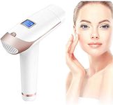 Juflix IPL Hair Removal Device for Women and Men, Painless Hair Remover with 300,000 Flashes, Profesional and Permanent Laser Hair Removal for Face, Armpits, Arm, Chest, Back, Bikini Line and Legs