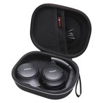 Headphone Case Compatible with TOZO TH2 or Sony WH-CH520 or Bose QC Ultra / QC45 / QC35 II/QCSE or Skullcandy Crusher Evo or Anker Soundcore Life Q20 / Life Q30 / Life Q35 Headphones (Black)