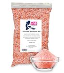 Premium Pink Himalayan Sea Salt (Coarse) 500g - 100% Pure, Vegan, Gluten-Free | Natural Pink Salt From Himalayan Mountains | Resealable Pouch for Grinder Refills - Enhance Flavour & Health Benefits