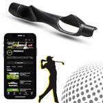 PROSKILLZ Pro Golf Swing Trainer – Perfect Hand Placement and Muscle Memory Trainer for Improved Swing, Accuracy, and Control – Portable, Durable Grip Trainer for All Skill Levels (Black)