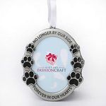 Fashioncraft No Longer By Our Side Forever in Our Hearts Pet Memorial Ornament