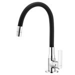 ALTON FAM3355-SF, Swan Neck with Flexible Swivel Spout | Kitchen Sink Tap | Kitchen Faucet | Tap for Kitchen Sink | Taps | Wash Basin Tap | Pillar Tap