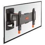 Vogel's BASE 25 S Full-Motion TV Wall Mount for 19-43 inch TVs, Max. 44 lbs (20 kg), Swivels Up to 120°, Tiltable, TV Wall Mount, Max. VESA 200 x 200, Universal Compatibility