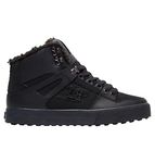 DC Men's Pure High-top Wc Wnt Skate Shoe, Black/Black/Black, 15