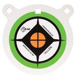 Allen Company EZ-Aim Steel Gong Target, 10 inch Gong, AR 500 Target at 200 Yards, White Powdercoat for Spotting Hits, Square Holes for Carriage Bolts