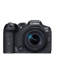 Canon Mirrorless Cameras EOS R7 + RF-S 18-150mm - w/o Mount Adapter GB - 32.5 MP APS-C CMOS Image Sensor - Dual Pixel CMOS AF II - In-Camera Compositing - LCD Touchscreen - UVC/UAC Compatible