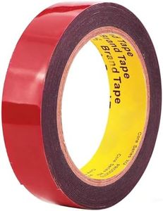 Double Sided Tape 5925 Mounting Tape 1 Inch x 18 Feet Length Heavy Duty Waterproof Black Foam Tape No Residue for Home Office Automotive Decorations and LED Strip Lights