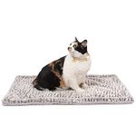 Self Heating Cat Pad Self Warming Cat Bed 27.5" x 18.5" Thermal Cat Mat for Outdoor and Indoor Large Kittens Small Puppy Pets
