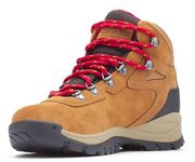 Columbia womens Newton Ridge Plus Waterproof Amped Hiking, Elk/Mountain Red, 8 US