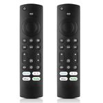 (Pack of 2) Replacement Universal Remote for All Insignia Smart TVs Toshiba Smart TVs AMZ Omni TV and AMZ 4-Series Smart TVs Remote Control