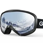 GlaRid OTG Ski Goggles, 100% UV Pro