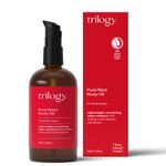 Trilogy Pure Plant Body Oil,100 mL - For All Skin Types - Lightweight, Nourishing Triple-Oil Blend with Rosehip, Sweet Almond & Apricot - Made in New Zealand