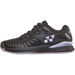 YONEX Power Cushion Eclipsion 4 Men’s Tennis Shoes – Black/Purple | Lightweight, Shock-Absorbing Footwear for Professionals, UK Size 10