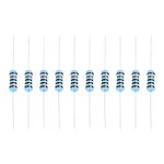 YOKIVE 30 PCS Metal Film Resistor, Resistors Assortment Kit with 1W 1% Tolerance 120 Ohm, Flameproof, Axial Lead, Good for DIY Electronic Projects