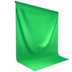 LimoStudio 9 ft. x 13 ft. Green Fabricated Chromakey Backdrop Background Screen for Photo/Video Studio, AGG1846