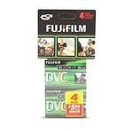 Fuji 4 Pack 60-Minute MiniDV Tapes (DVCM604PK)