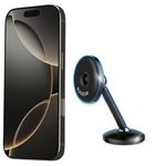 Blackstar Titan Mag-Magnetic Mobile Smartphones Holder for Car Dashboard/Bike with 720° Angle Rotation (Strong & Safe Magnets)-Car Phone Mount Stand-Compatible with All Mobiles (MAGSAFE Incompatible)